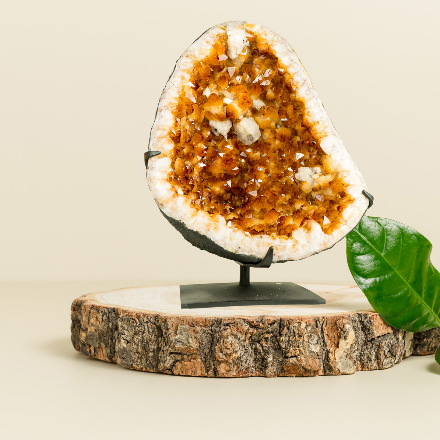 Natural Citrine Geodes (950g-1000g)