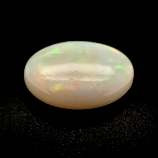 Fire Opal (दूधिया पत्थर) Single Side Firing - Premium
