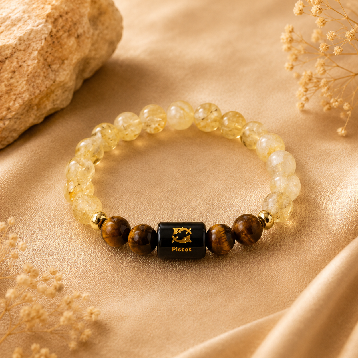 Pisces Zodiac Meen Rashi Bracelet