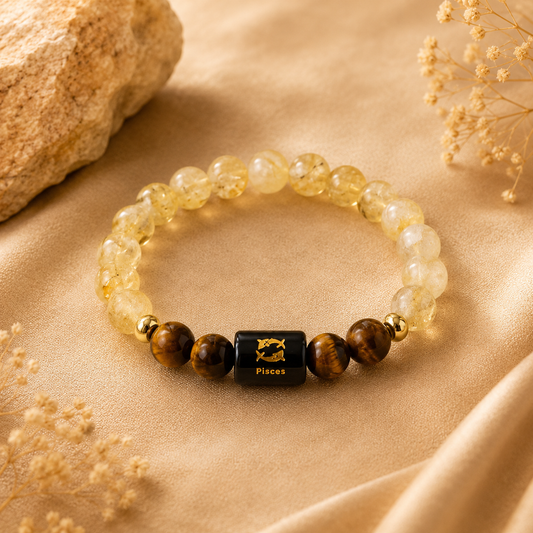 Pisces Zodiac Meen Rashi Bracelet