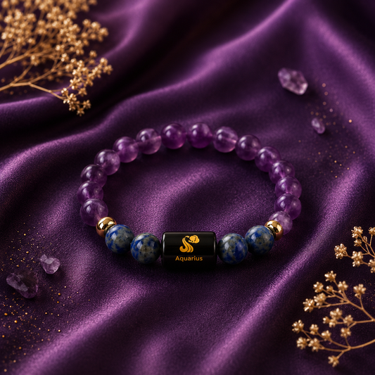 Aquarius Zodiac Kumbh Rashi Bracelet