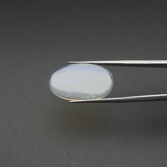 Fire Opal (दूधिया पत्थर) Single Side Firing - Premium